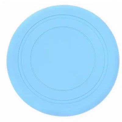 1pcs Funny Silicone Flying Saucer Dog Cat Toy Dog Game Flying Discs Resistant Chew Puppy Training Interactive Pet Supplies New